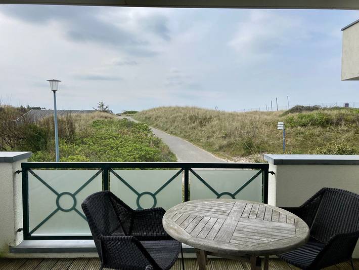 Ferienwohnung für 5 Personen, mit Balkon und Ausblick auf Wangerooge