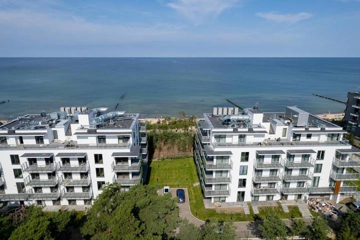 Ośrodek wypoczynkowy dla 3 osób, z balkon i widok w Mielno