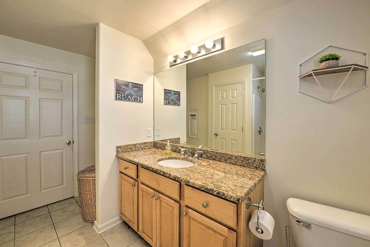 Vacation rental for 6 people, with balcony in Brigantine (NJ)