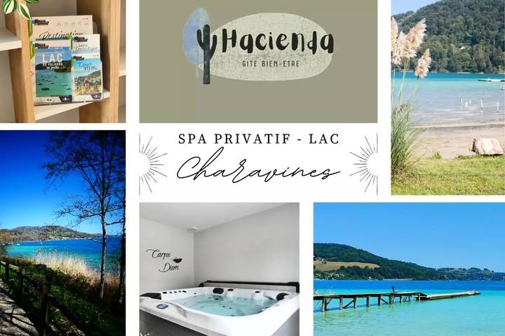 Maison de vacances pour 6 personnes, avec jardin et piscine à Charavines