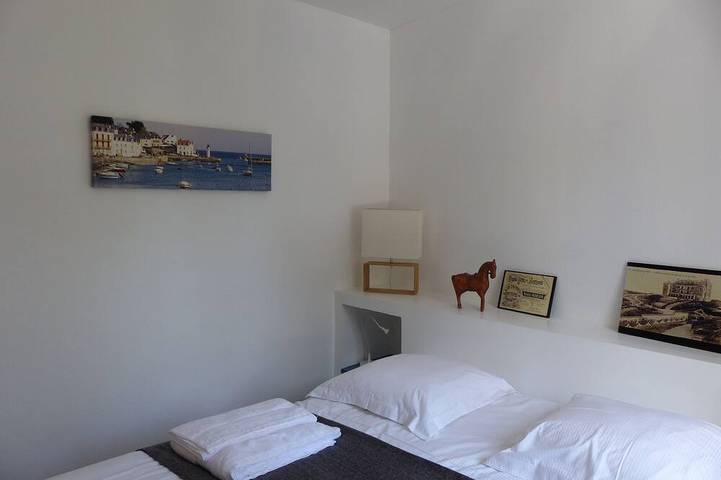 Apartamento entero, Luminoso y tranquilo apartamento de 61 m2 a 5 minutos a pie del puerto in Le Palais, Côte des Mégalithes