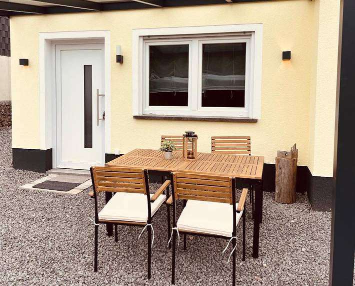Ferienwohnung für 3 Personen, mit Terrasse