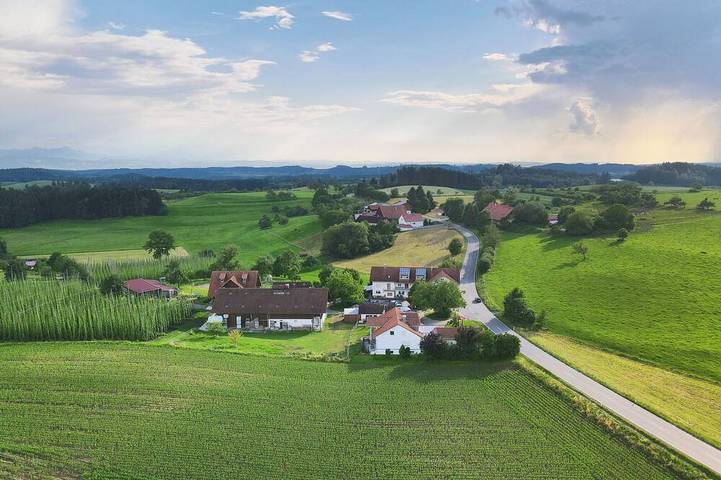 Ganze Wohnung, Ferienhof Metzler 1 Zi. Appartement Apfel in Bodnegg, Region Bodensee-Oberschwaben