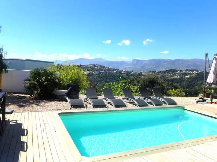 Ferienhaus für 8 Personen, mit Pool und Terrasse in Nizza - 2