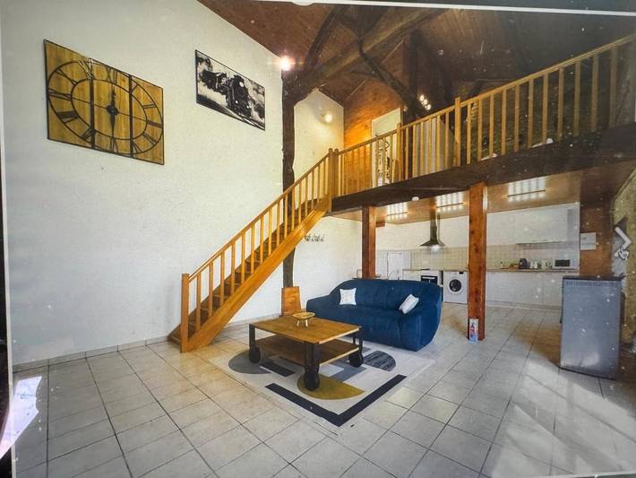 Location de vacances pour 2 personnes, avec jardin ainsi que piscine et vue à Roumagne - 4