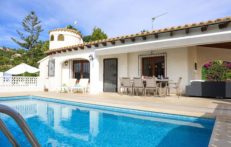 Villa pour 6 personnes, avec terrasse et jardin à Benissa - 4