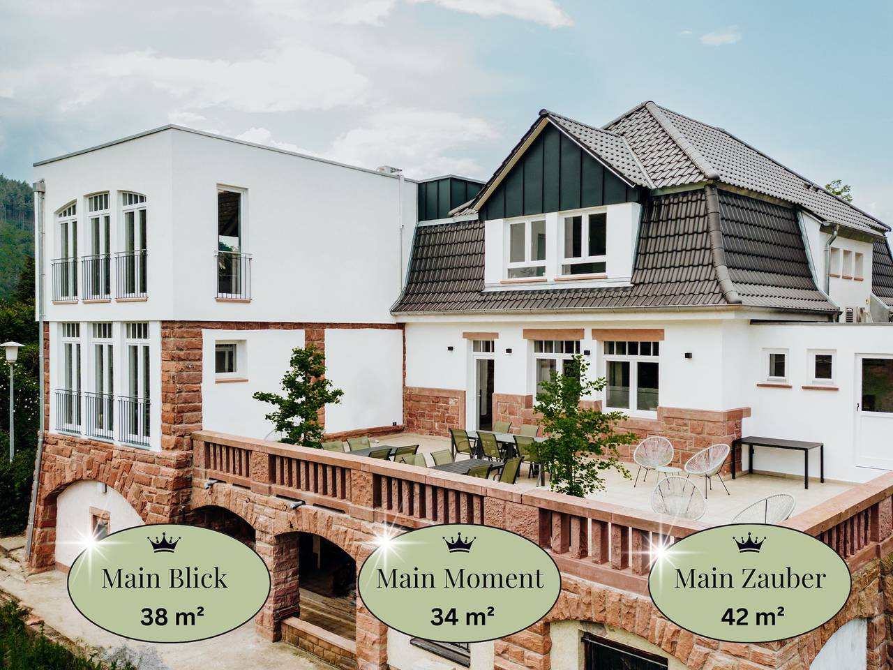 Entire apartment, Mainzauber Apartments Miltenberg - Mainmoment in Miltenberg, Spessart-Mainland