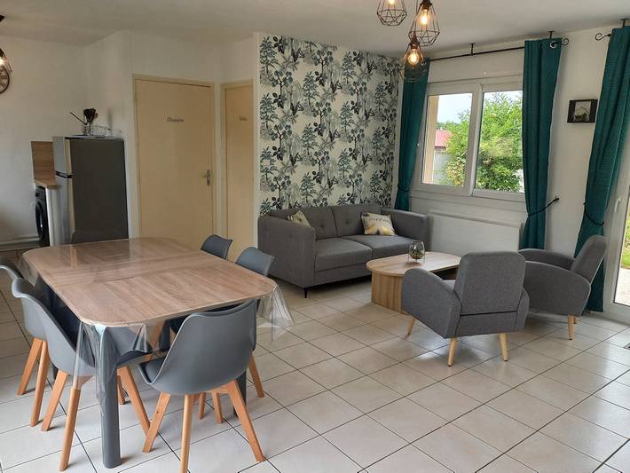 Gîte pour 6 personnes, avec terrasse et jardin dans Arrest - 4