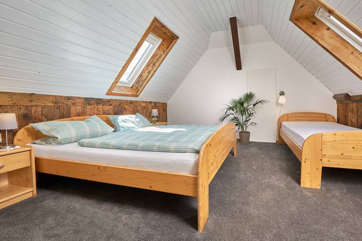 Ferienwohnung für 5 Personen, mit Balkon und Garten sowie Sauna und Ausblick in Fröhnd - 3