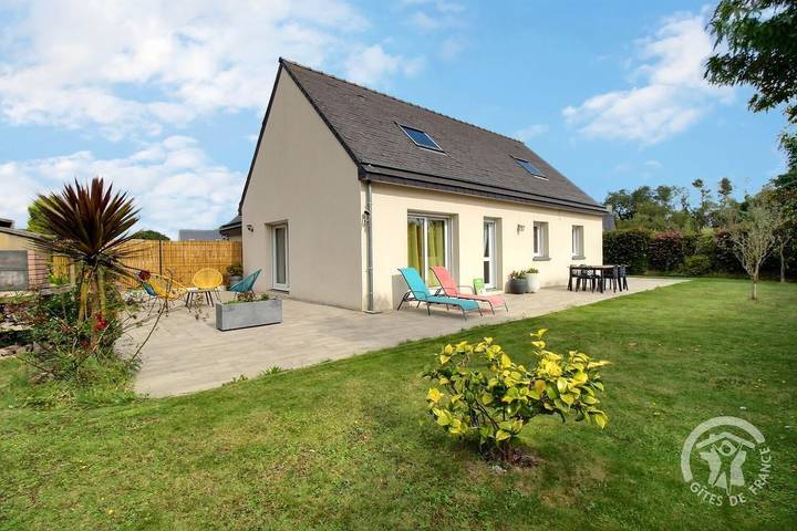 Chalet pour 6 personnes, avec terrasse et jardin en Bretagne - 2