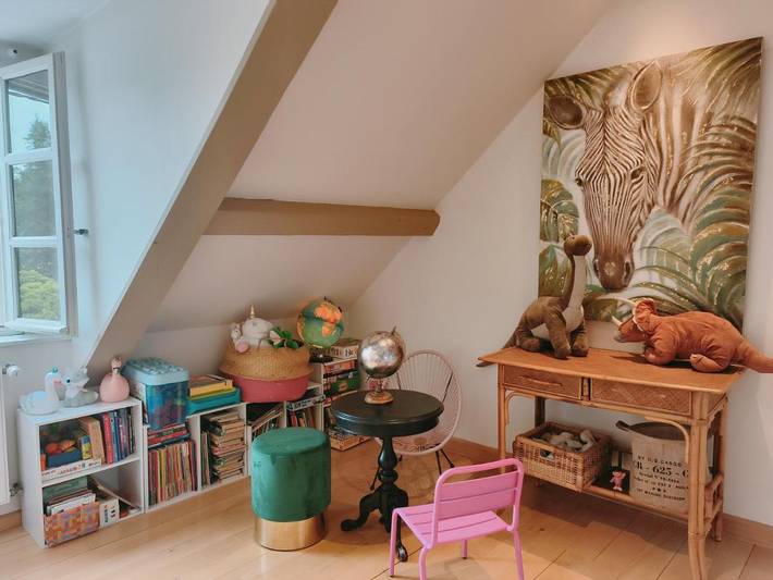 Chambre d’hôte pour 6 personnes, avec terrasse et vue dans le Jura - 4