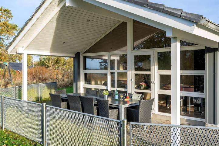 Ferienhaus für 10 Personen, mit Whirlpool und Terrasse sowie Sauna in Bork Havn