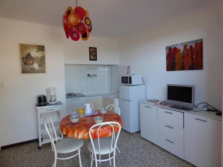 Ferienwohnung für 2 Personen, mit Ausblick und Terrasse am Narbonne Plage - 4