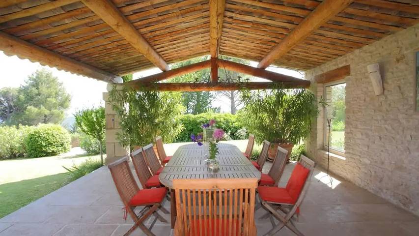Villa pour 13 personnes, avec jardin et piscine à Gordes - 2