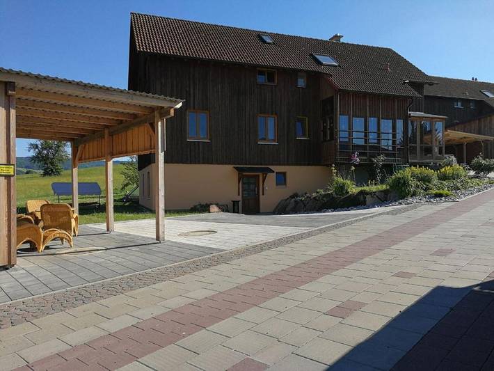 Ferienwohnung für 3 Personen, mit Terrasse und Ausblick