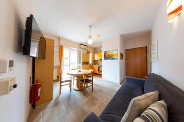 Gîte pour 4 personnes, avec balcon et vue à Lido Adriano