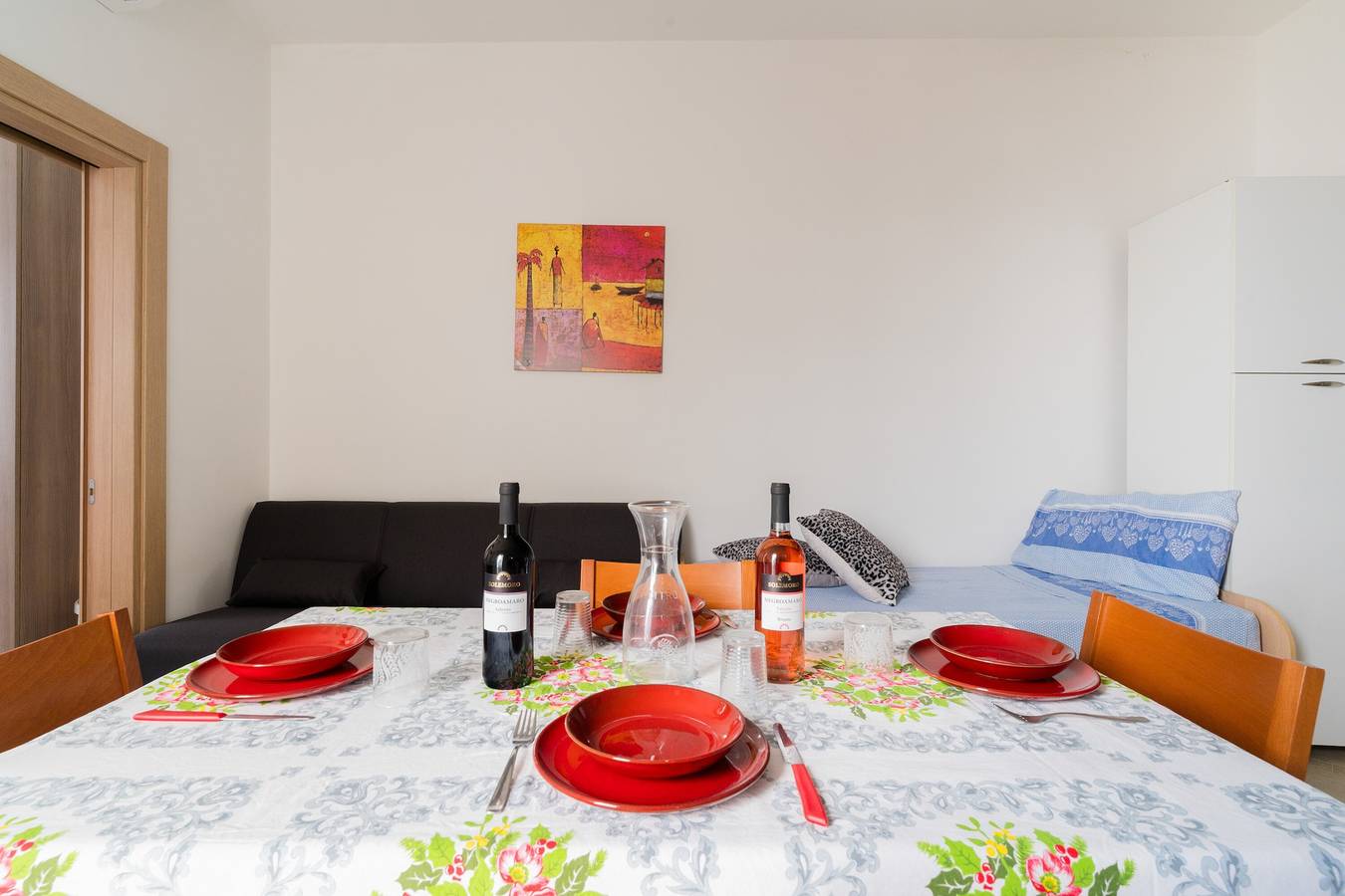 Ferienhaus 'Lu Sule Lu Mare Lu Ientu 2' mit privatem Garten, Wlan und Klimaanlage in Porto Cesareo, Golf von Tarent