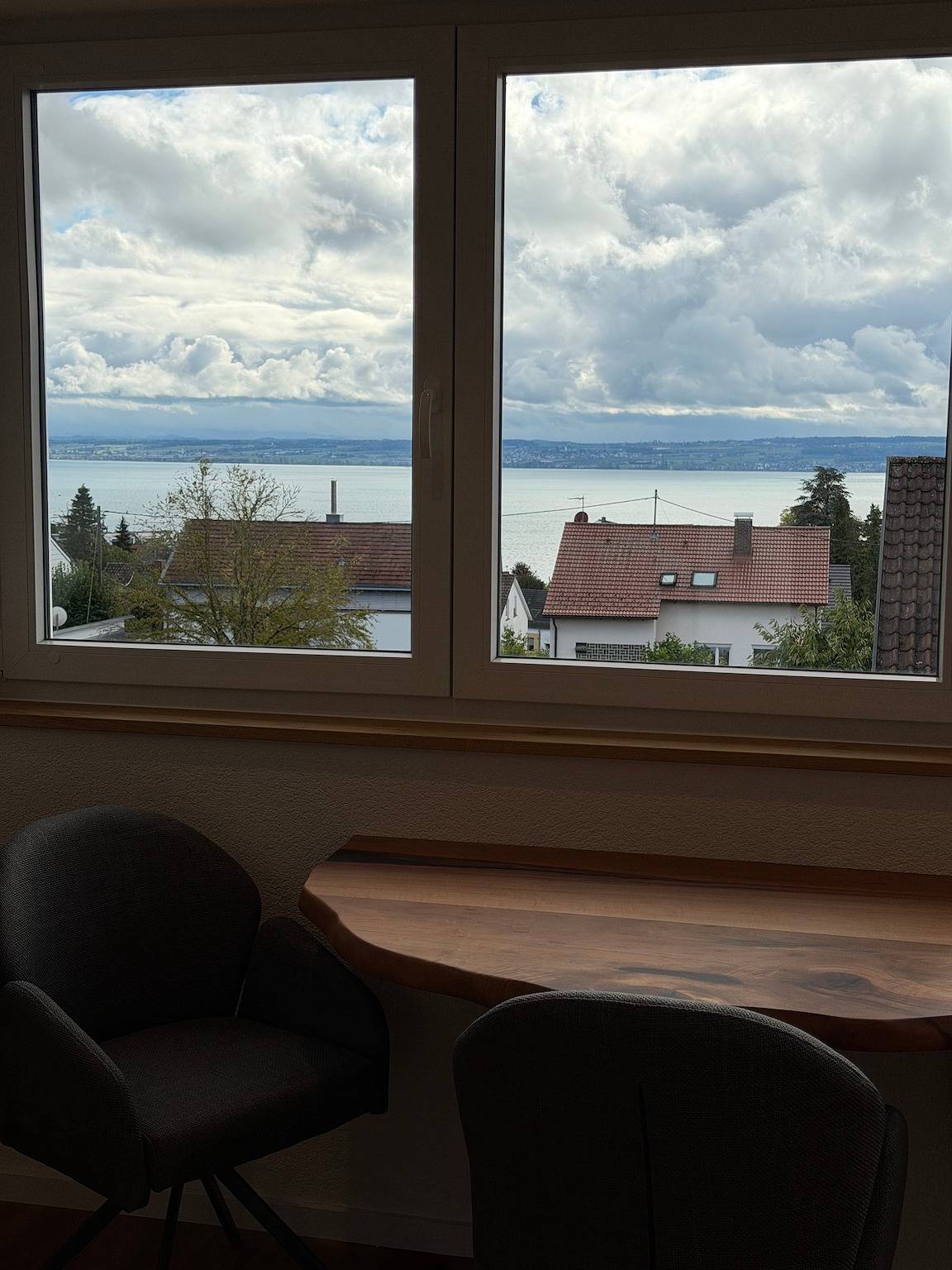 Ganze Wohnung, Ferienwohnung 'Birne' mit Seeblick, Gemeinschaftsgarten und WLAN in Meersburg, Region Bodensee-Oberschwaben