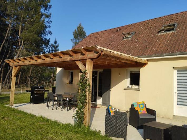 Location de vacances pour 8 personnes, avec jardin dans Château-l'Hermitage