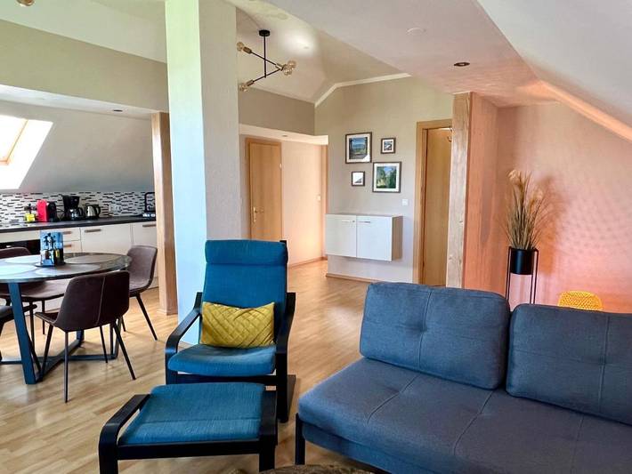 Ferienwohnung für 4 Personen, mit Ausblick und Seeblick sowie Garten in Schiefling am See