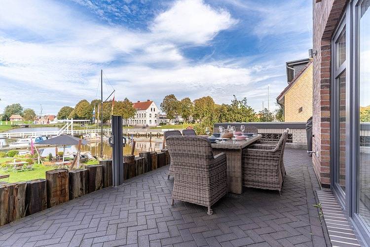 Doppelhaushälfte direkt am Hafen von Tönning in Tönning, Halbinsel Eiderstedt