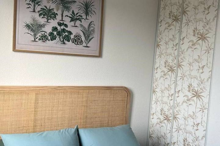 Gîte pour 6 personnes, avec Balcon ainsi que Jardin et Piscine dans Plage des Aresquiers - 3