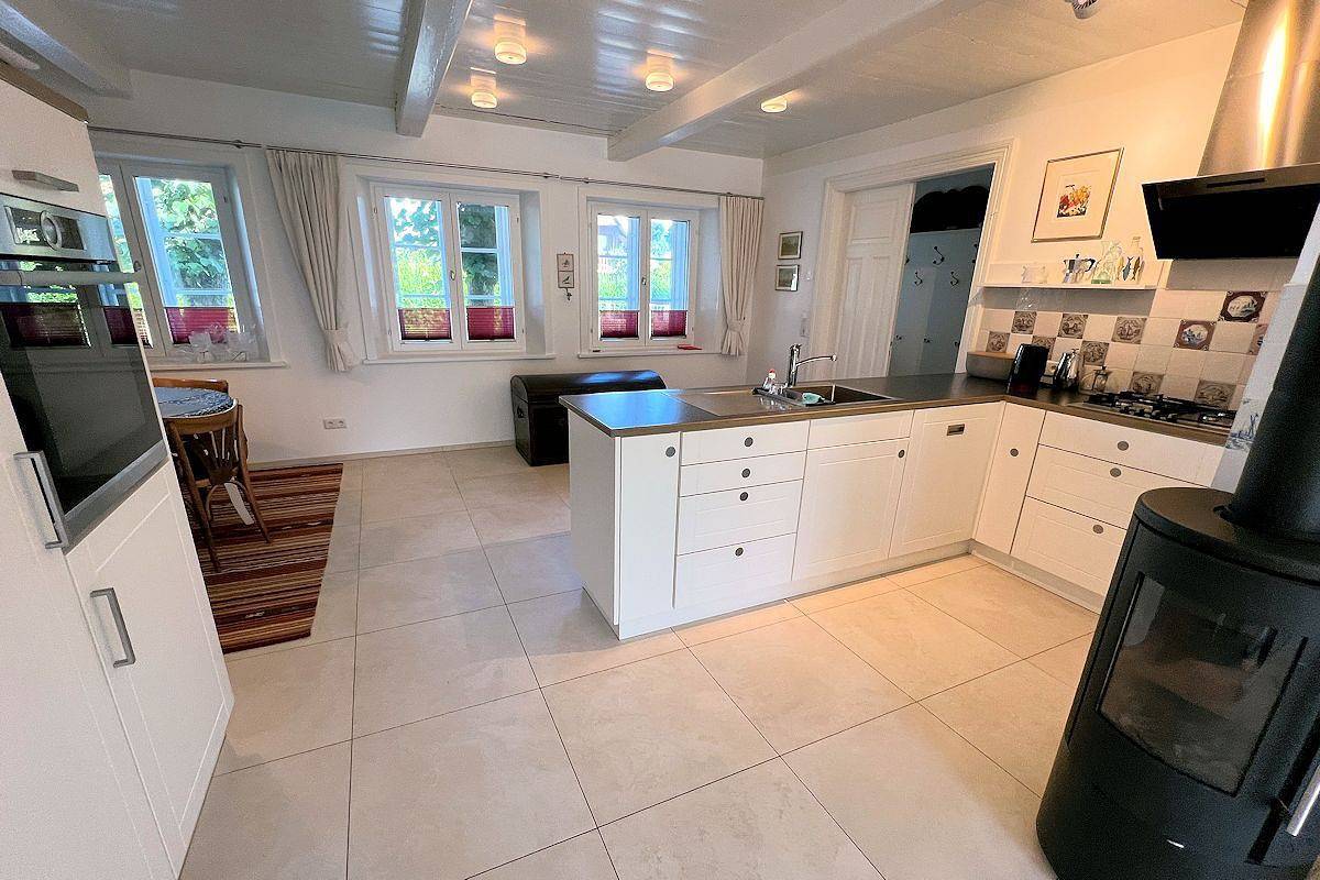 Oma Hansen's Huus: Komfortables Refugium mit Garten in Wyk-Boldixum in Wyk auf Föhr (Stadt), Wyk auf Föhr