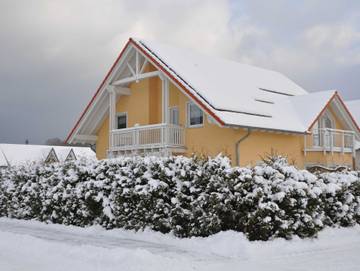 Ferienwohnung für 4 Personen, mit Terrasse und Garten, kinderfreundlich am Achterwasser
