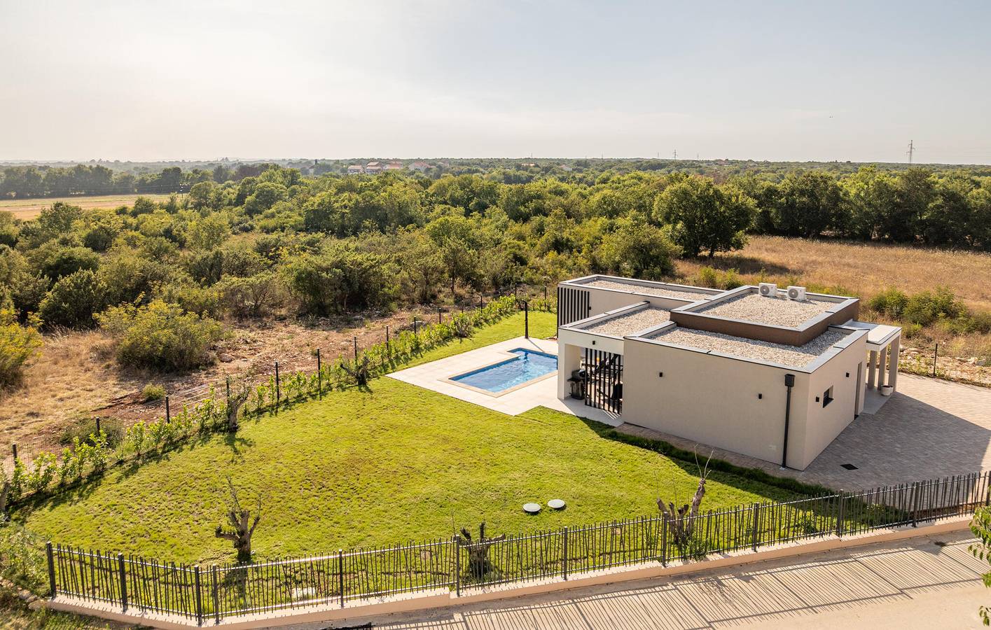 Casa de vacaciones para 6 personas con piscina in Poličnik, Region de Zadar