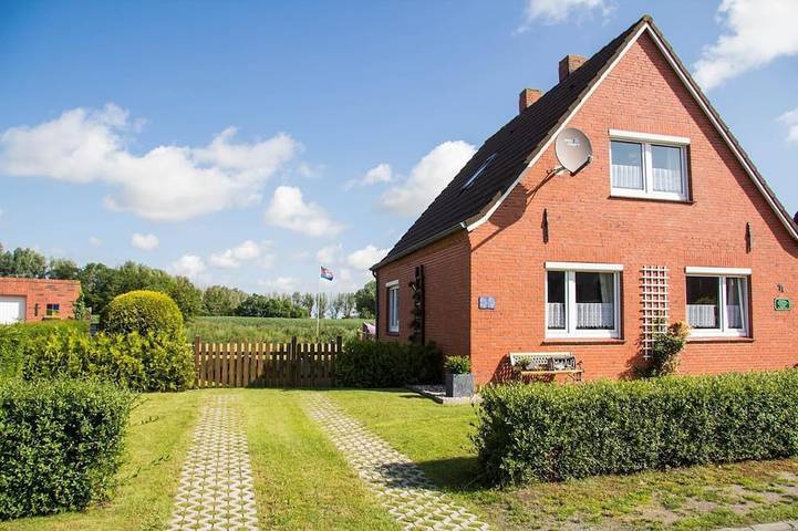 Ferienhaus für 6 Personen, mit Terrasse und Garten