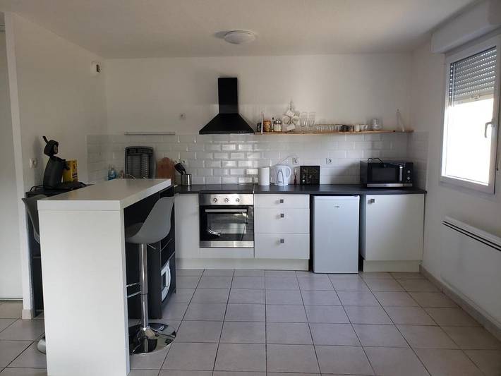 Appartement de vacances pour 5 personnes, avec balcon et piscine