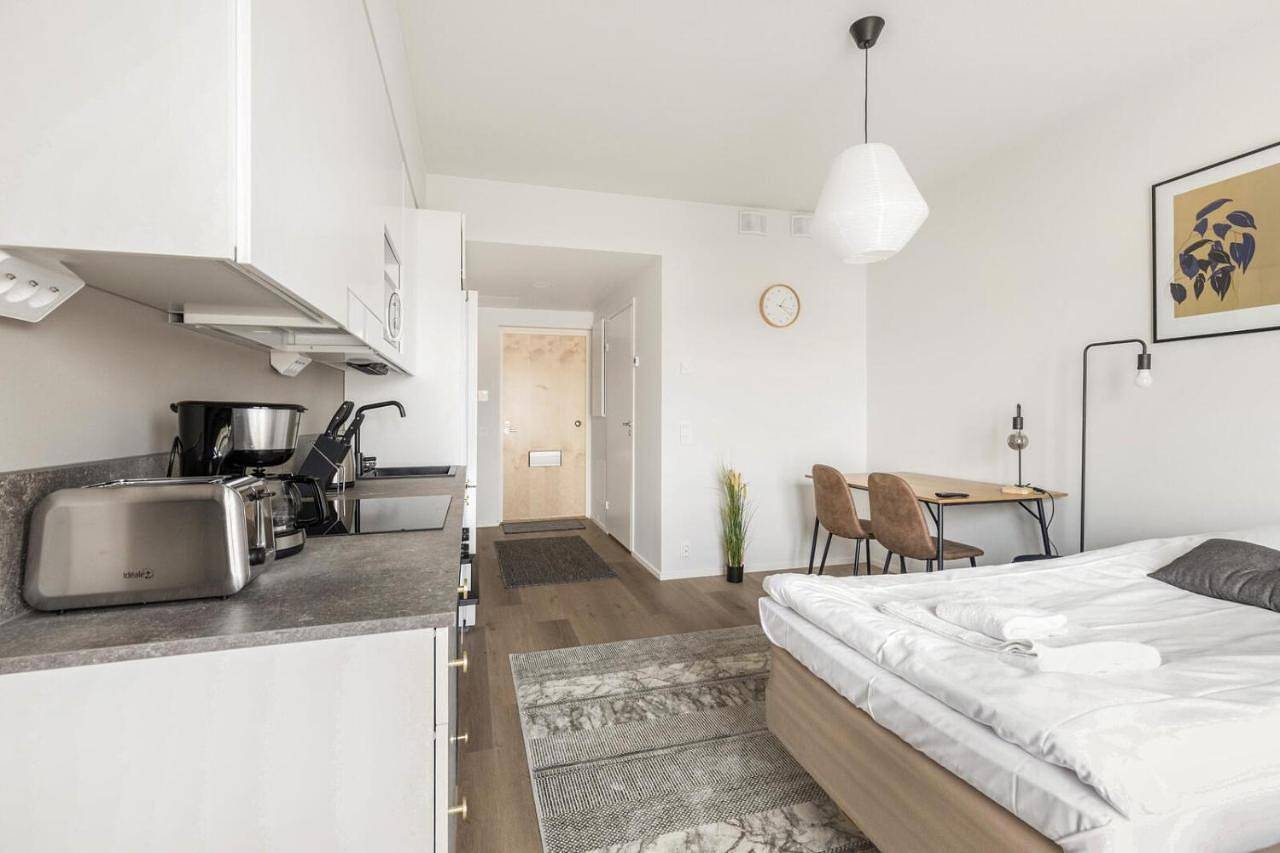 Ganze Wohnung, Kotimaailma Studio Apartments Pukkila in Länsikeskus, Turku
