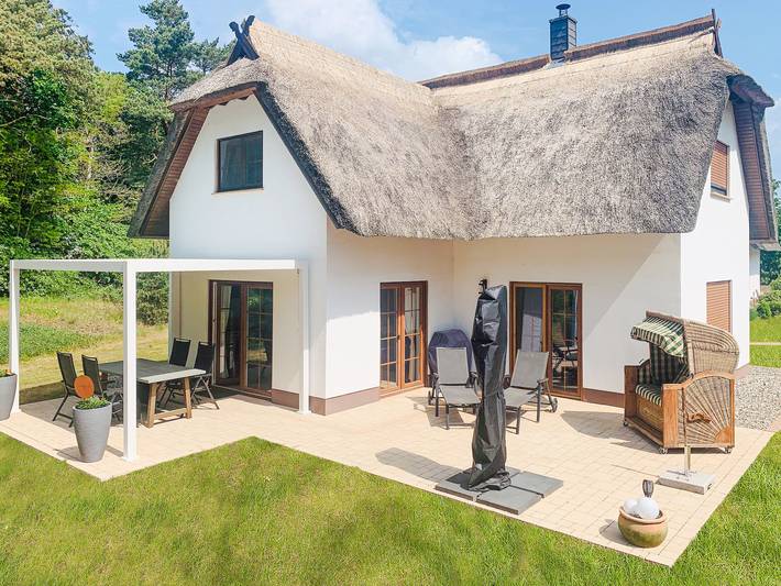 Ferienhaus für 4 Personen, mit Sauna und Ausblick sowie Terrasse auf Usedom