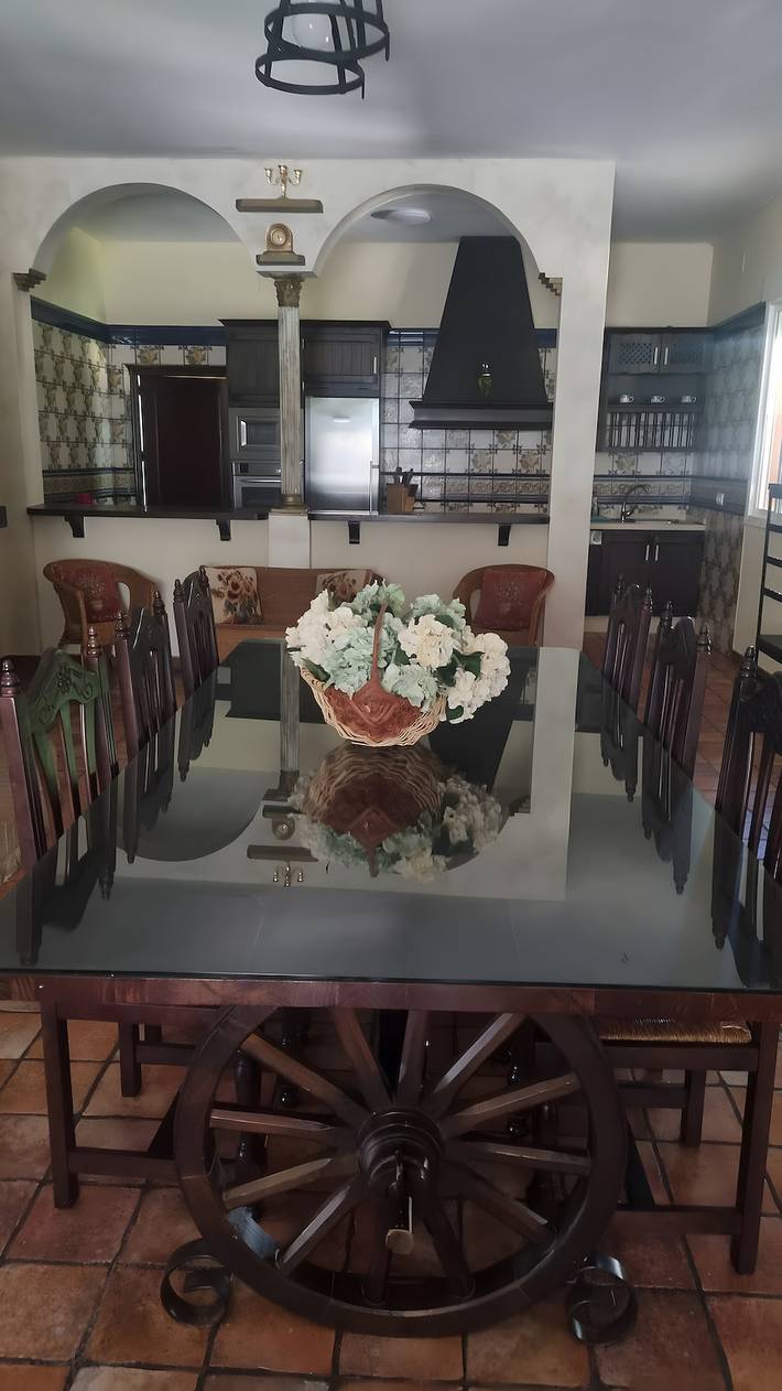 Casa rural para 10 personas, con jardín, Se admiten mascotas en Sierra Norte de Sevilla - 2