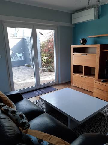 Gîte pour 3 personnes, avec jardin et terrasse, animaux acceptés à Thann