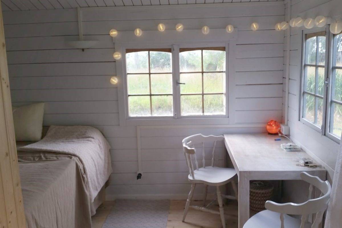 Ganze Ferienwohnung, Reetdachkate Nordfriesland - Ferienwohnung-1-Raum "Storchennest" in Witzwort, Eider-Treene-Sorge