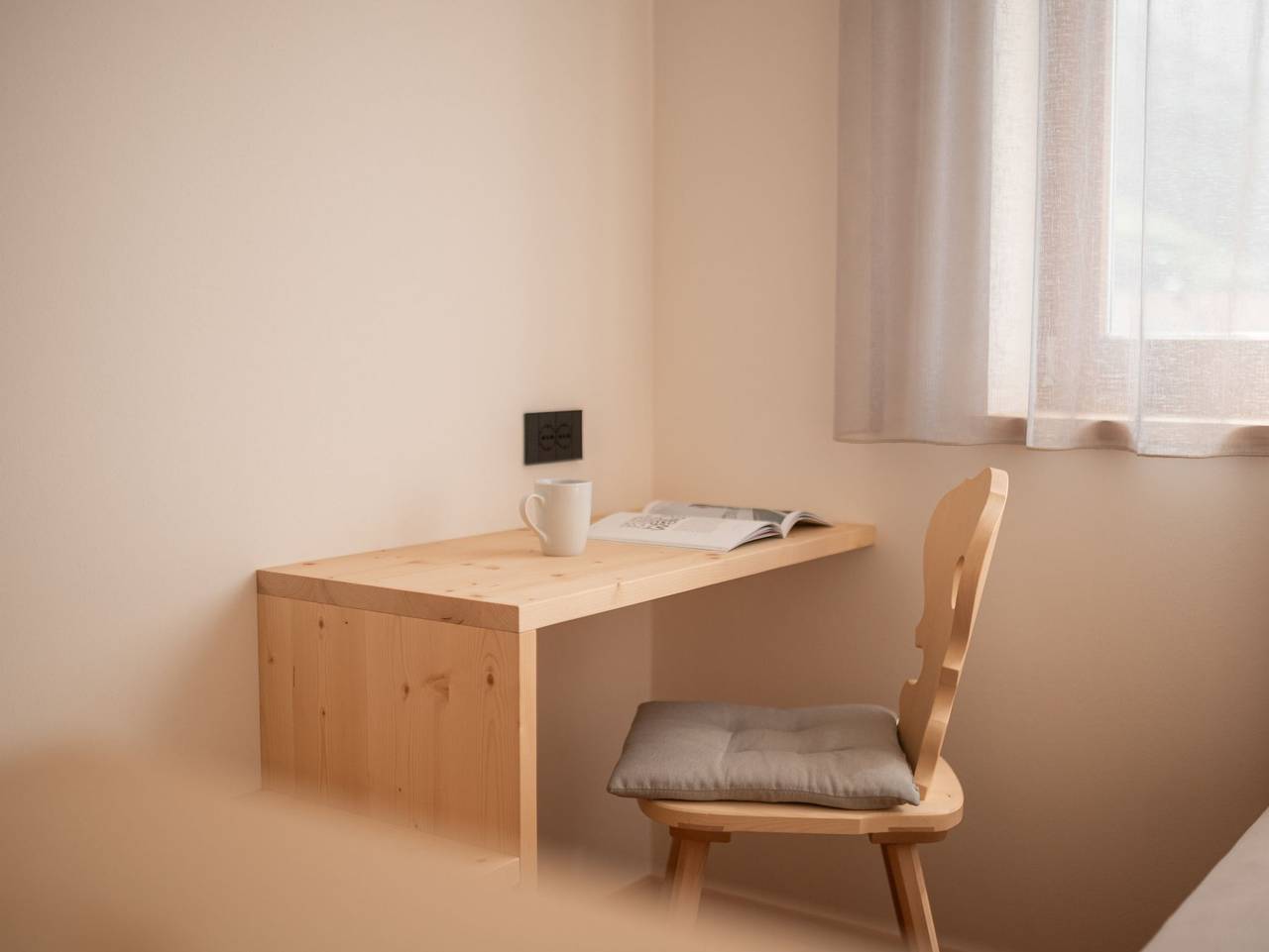 Ganze Ferienwohnung, Oberschöberlehof - Zwei-Raum-Apartment in Meran, Sarntaler Alpen