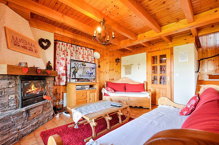 Ferienhaus für 5 Personen, mit Balkon und Garten sowie Ausblick in Nendaz - 3