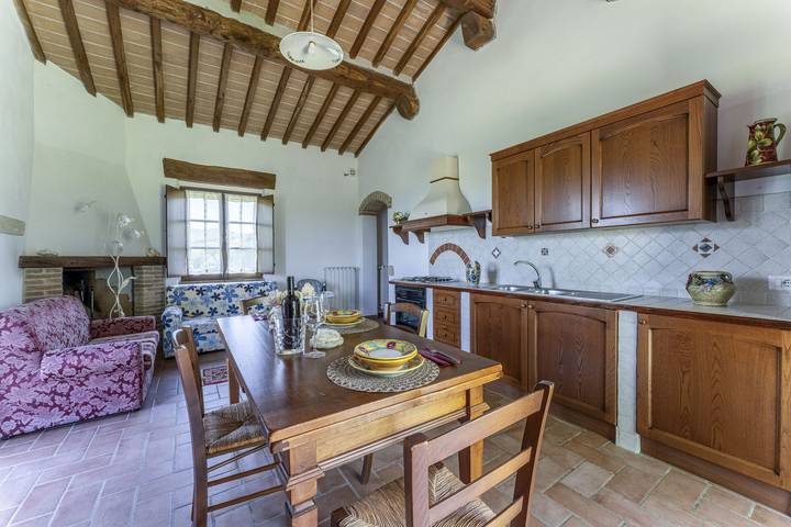 Location de vacances pour 4 personnes, avec jardin et piscine à Radicondoli - 4