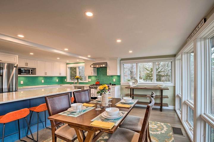 Vacation house for 10 people, with balcony in Massachusetts