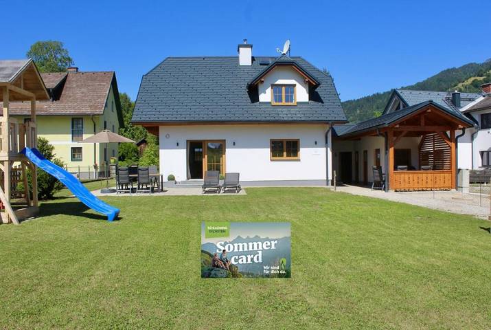 Chalet für 10 Personen, mit Ausblick und Garten sowie Sauna, mit Haustier in Pruggern