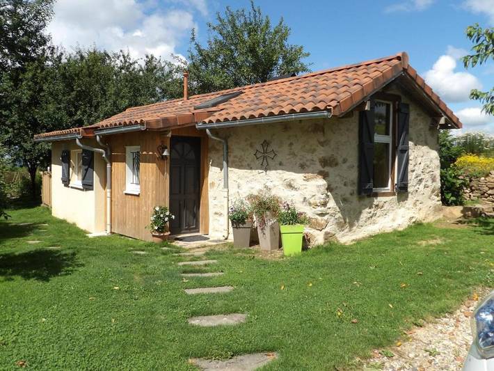 Maison de vacances pour 3 personnes, avec jardin