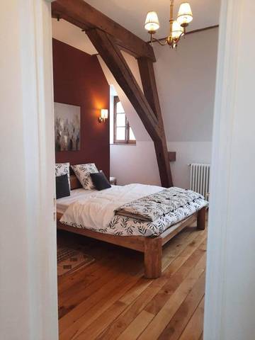 Gîte pour 14 personnes, avec vue à Vibraye