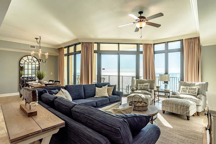 Vacation rental for 12 people, with pool and balcony as well as sauna and hot tub by Orange Beach