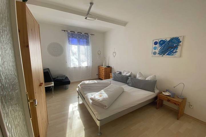 Ferienwohnung für 3 Personen, mit Garten