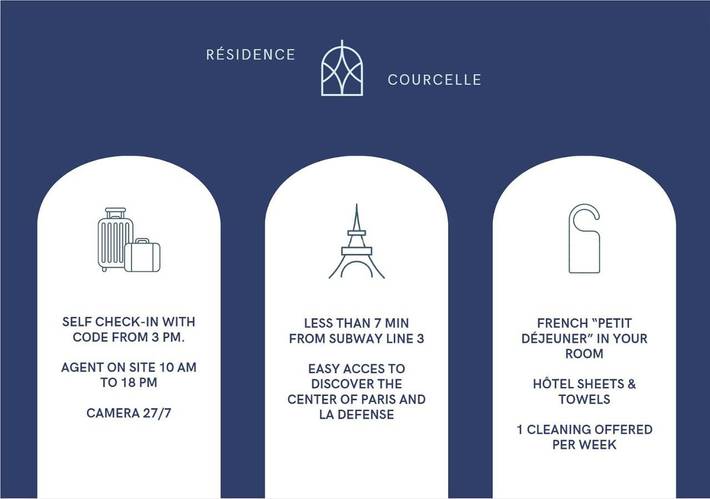 Location de vacances pour 2 personnes, avec terrasse à Levallois-Perret - 3