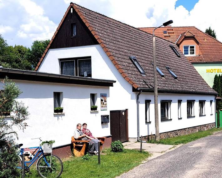 Ferienwohnung für 5 Personen, mit Terrasse und Garten sowie Ausblick in Frankfurt (Oder)