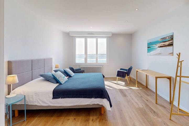 Location de vacances pour 8 personnes, avec balcon et jardin dans Plage de l'Anse du Goerem - 2