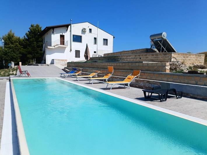 Agriturismo per 2 persone, con terrazza e panorama in Provincia di Agrigento