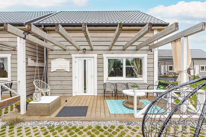 Ferienhaus für 6 Personen, mit Terrasse und Garten in Ostseeküste Polen